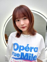 ガーデン 渋谷(GARDEN)&nbsp;ボブ　レイヤーボブ　フェイスレイヤー　暖色カラー