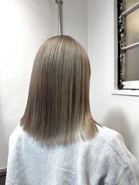 ヘアーサロン キー(Hair salon key) ベージュカラー