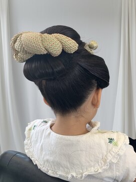 新日本髪　七五三　7歳