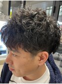 動きで魅せるメンズパーマ【南林間】