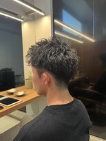 ガリカ 博多(Gallica) メンズカット/前回のパーマを活かしたスタイル