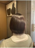 春色レイヤーショート◎20代30代小顔効果外ハネスタイル