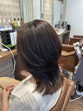 ヘアーズエナジー 彩都店(HAIRS energy) モノトーンブラウン（白髪染め）