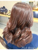 リム(LIM) 【艶感たっぷり】大人可愛いピンクブラウンカラー