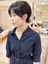 モリオ フロム ロンドン サッポロファクトリー店(morio FROM LONDON)&nbsp;morio 骨格矯正カット 耳掛けマッシュショート 顔周りカット