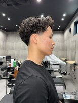 ザスーツブラザーズ 名古屋 金山店(THE SUITS BROTHERS) MEN'SHAIRウルフカルマパーマメンズショートイージーパーマ