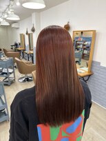リープ(leap hair) ピンクブラウン
