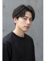 ネオリーブ モカ 川崎チネチッタ店(Neolive mocca)&nbsp;ナチュラル毛流れ◎ショートセンターパート×ニュアンスパーマ