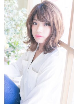 フレイムスヘアーアンドリラックス 西川口店 ロブセミディー