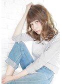 大人可愛いウェーブロブ★【銀座】