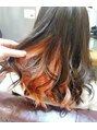 ヘアー アンド リラックス レーヴ 臼井店(Hair&Relax reve) インナーを2回ブリーチした後にピンク系のカラーを入れました。