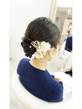 ヘアアンドメイクジップ恵比寿 (Hair＆Make ZIP) 和装アップ　ヘアセット