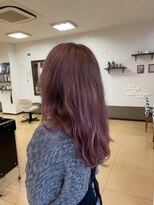 ヘアーズ ベリー 小林店(hairs BERRY) ピンクベージュ