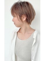 アイズ 本厚木(AIZU) ミルクティーブラウン×ハンサムショート