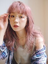 アルバム 池袋(ALBUM)&nbsp;ばさばさウェーブ_Aラインボブかきあげロング_8633