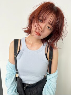 アンドスタイル(&style) &styleオレンジボブ【ケアブリーチ 】