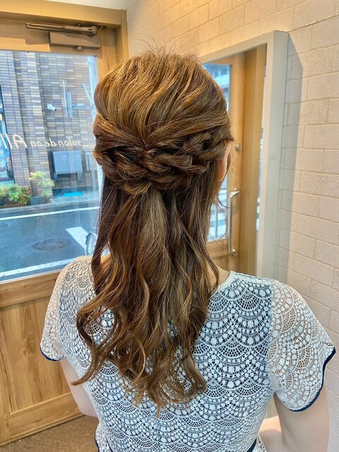 [Salon de an Ally/六町]お呼ばれモテ髪ヘアアレンジ