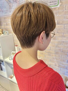 ブレス ヘアー clara店(Bless HAIR) 20代.30代.40代/ショートカット/くびれショート/丸みショート
