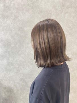 クルー ひたちなか(C.R.E.W) マチルダボブ/ピンクベージュ/インナーグレージュ/ひたちなか