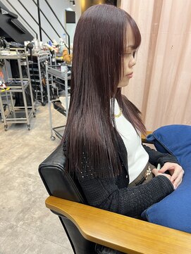 ヌープヘアーアイス(NUUP.hair ici) ブリーチなし暖色カラー