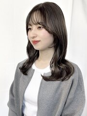 レイヤーロング×髪質改善 [髪質改善/縮毛矯正]韓国T