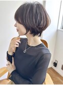 ショートボブ髪型20代30代40代50代前髪あり前髪なし面長丸顔小林