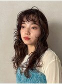 おしゃれパーマレイヤーパーマコテ巻きパーマパーマヘア