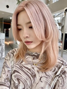 ミンクス 原宿店(MINX) 似合わせ イメチェンヘアスタイル ハッシュカット フルバング