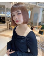 ロンドアリシア 金山(Lond Alexia)&nbsp;イヤリングカラー 縮毛矯正 韓国風 ダブルカラー 髪質改善_4325