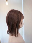 岡町/髪質改善/ボブ/艶カラー/ブラウンカラー/酸性ストレート