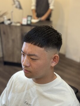 ジェイソン(JASON) 【フェードスタイル】クロップスタイルベリーショートメンズ