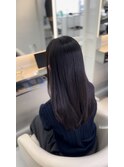 髪質改善ストレート×ローレイヤー
