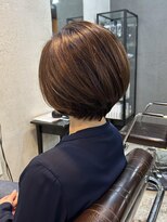 クレメント サロン ブル(Clement Salon Bull) 【松戸BULL】艶感丸みショートボブ