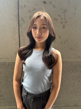 フォーカスジャパン(FOCUS JAPAN) デザインカラー/レイヤーカット/ウェットヘア/オリーブベージュ