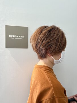 ケイカヘア(KEIKA Hair) 束間メイクでニュアンスカール