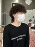【西口限定】カット＋ パーマ  (ショート、ウルフ～短髪) ＋ アマトラTR  