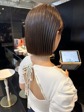 ルート 南堀江(route) パツっとボブ！美髪縮毛矯正！