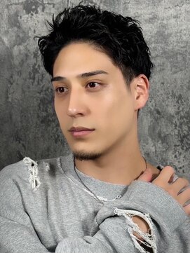 プレミアムバーバー 赤坂店(PREMIUM BARBER produce by HIRO GINZA) アップバングショート