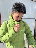 スパイキーショート くせ毛ショート メンズショート 癖毛