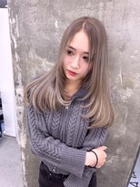 キング(K!ng)&nbsp;縮毛矯正髪質改善ハイライトレイヤーカット楠葉美容室エクステ