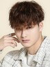 【men's】メンズカット＋眉毛cut＋メンズパーマ＋4stepトリートメント[新宿]