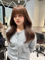 ゼストソエル(ZEST soell)&nbsp;ワンブリーチでできる透明感たっぷりブラウンベージュ