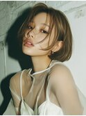 ショートボブ/ストレートボブ/前下がりボブ髪質改善20代30代40代