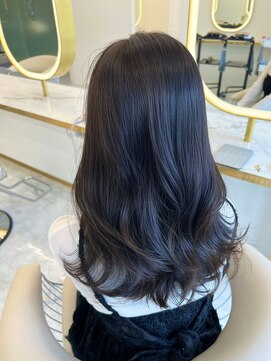 エトワール バイ ヴィンス(etoile by vince) アッシュグレー/グレージュ/アッシュ/韓国風/レイヤー/前髪