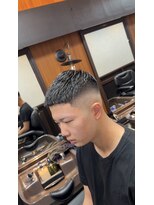 スマイルヘアー 大森店(Smile hair) フェードカット×クロップスタイル