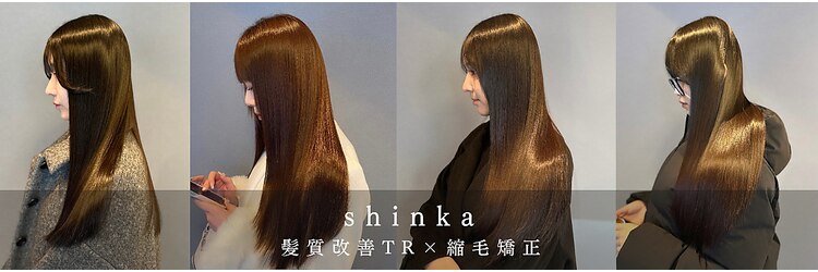 シンカ(shinka)のサロンヘッダー