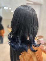 ジーナ 札幌(Zina)&nbsp;髪質改善＊ネイビーブルー＊美髪【Zina札幌】