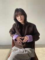 アクト(ACT) レイヤーカット/くびれヘア/ラベンダーカラー