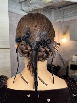 エルバイラビス 大宮(elu by lovis) 《鈴木茉奈》ツインカチモリ/お呼ばれヘアセット/大宮