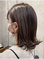 シルフィ(sylph)&nbsp;ミディアムボブスタイル/もみれ毛も可愛くつくります♪/20代30代